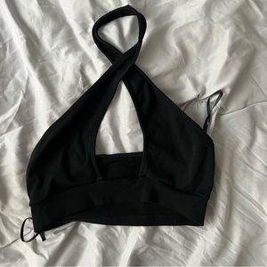 Shein Cross Halter Top